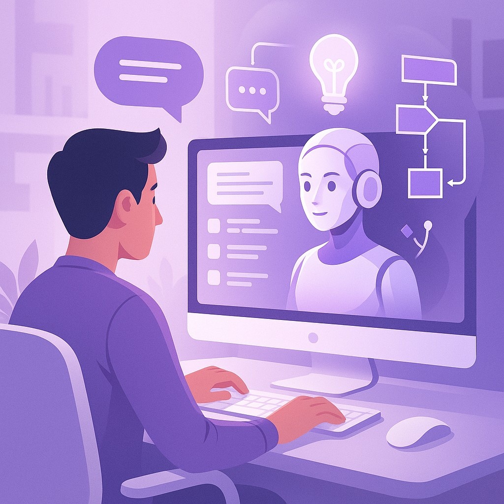 ChatGPT interface with prompt examples